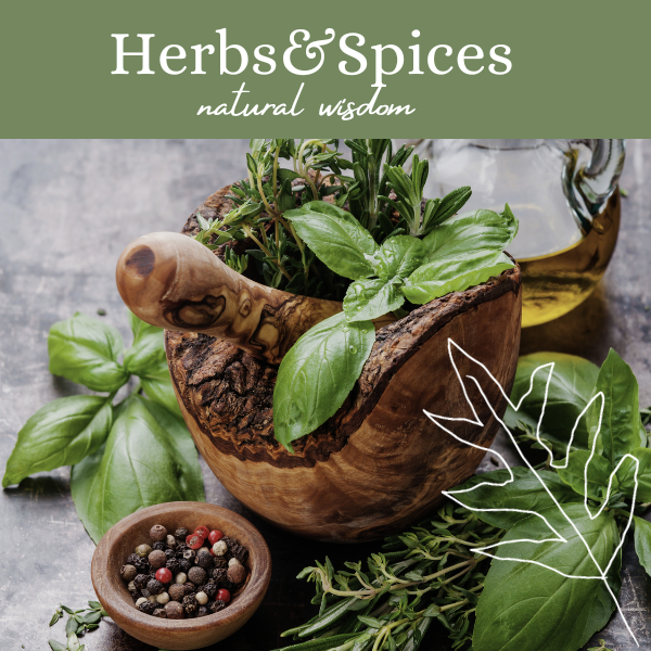 Herbs and spices. Shardeybizhealth